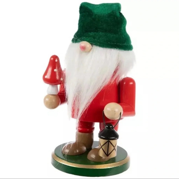 Other - Gnome Nutcracker Holding Lantern, NWT